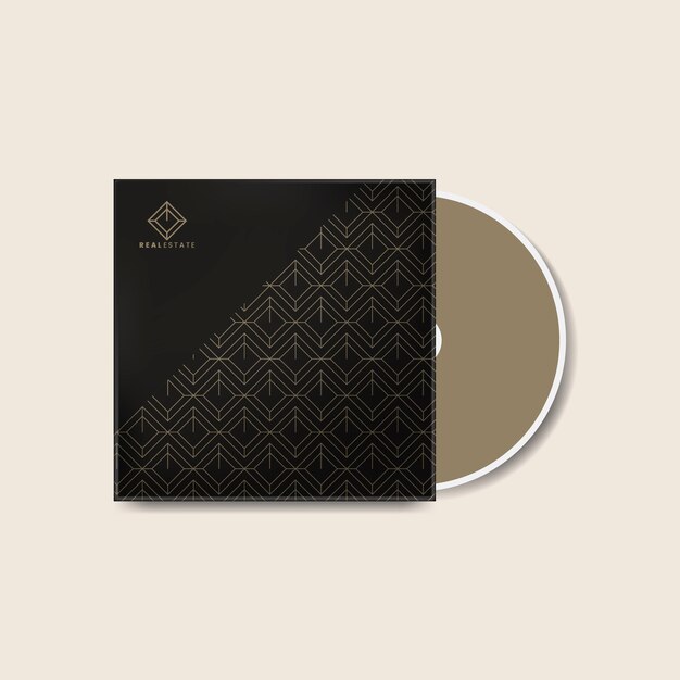 Plantilla de diseño de portada de CD corporativo