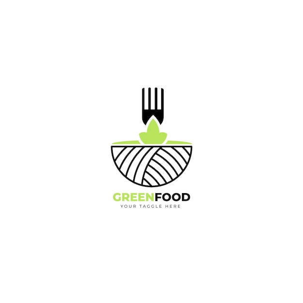 Plantilla editorial de logotipo de restaurante