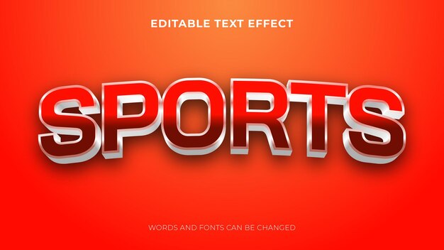 Plantilla de efecto de texto editable
