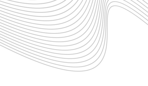 plantilla de estilo degradado de fondo de onda de línea