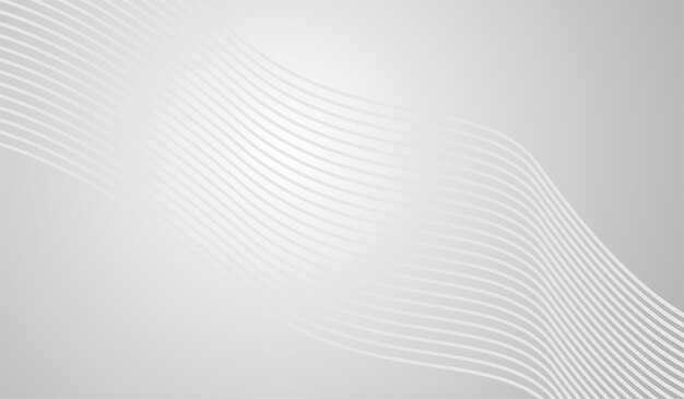 plantilla de estilo degradado de fondo de onda de línea