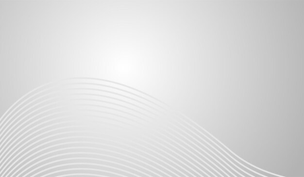 plantilla de estilo degradado de fondo de onda de línea