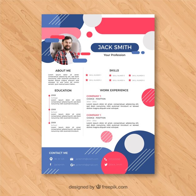 Plantilla de folleto corporativo