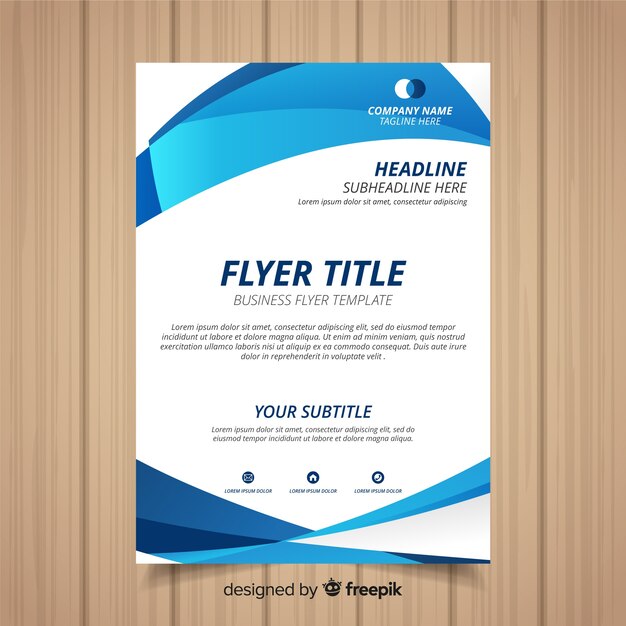 plantilla de folleto para empresas