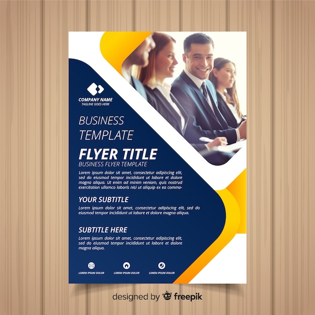 plantilla de folleto para empresas