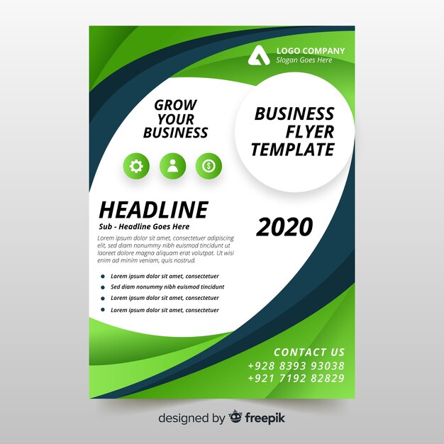 plantilla de folleto para empresas