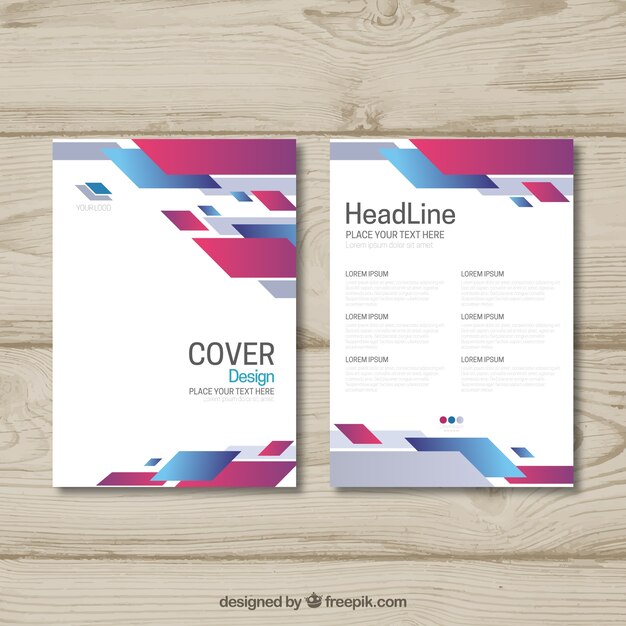 Plantilla de folleto de negocios creativo