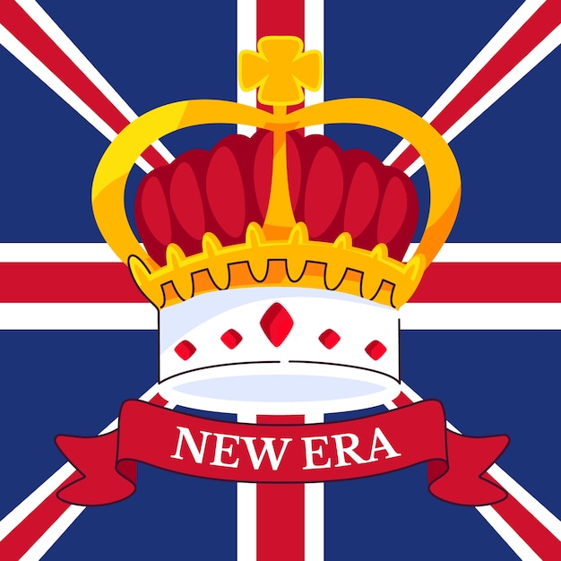 Plantilla de fondo de coronación