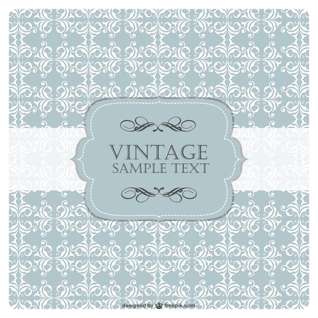 Plantilla de fondo vintage