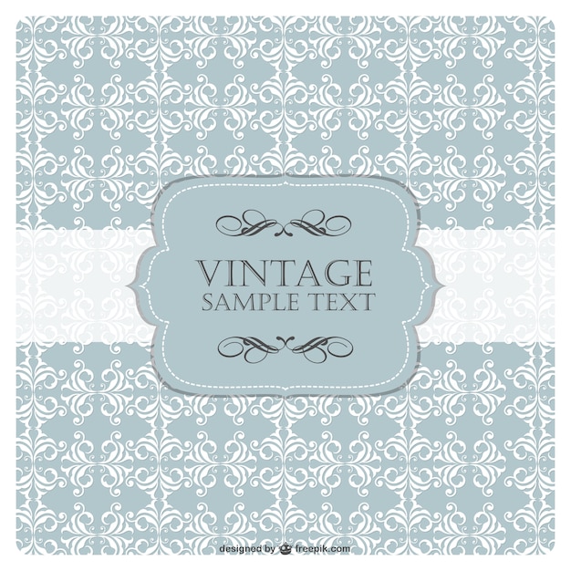 Plantilla de fondo vintage