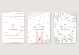 tarjetas de agradecimiento de baby shower