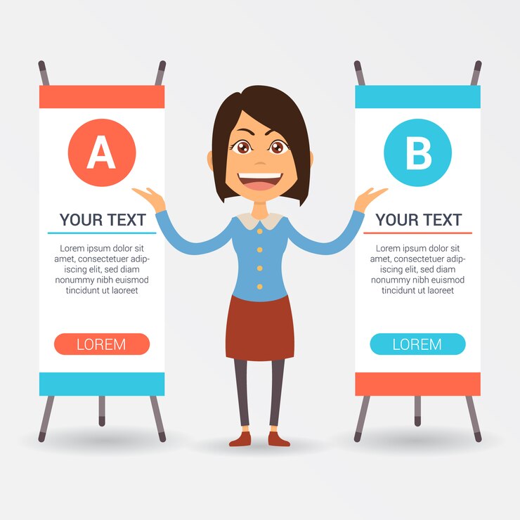 Vector gratuito plantilla de infografía con cuadrados