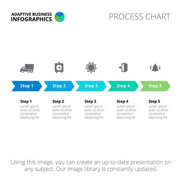 Vector gratuito plantilla de infografía con cuadrados