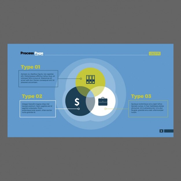 Vector gratuito plantilla de infografía con cuadrados