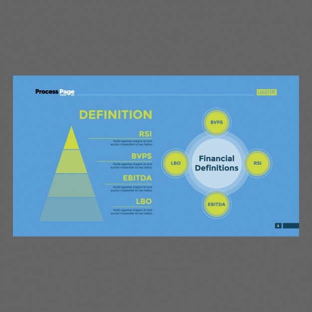 Vector gratuito plantilla de infografía con cuadrados