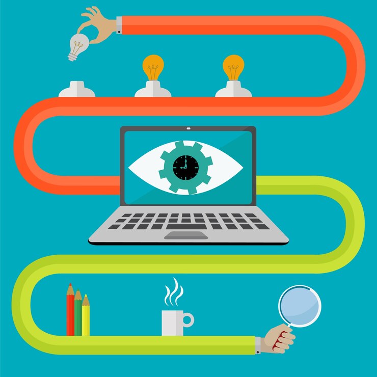 Vector gratuito plantilla de infografía con cuadrados