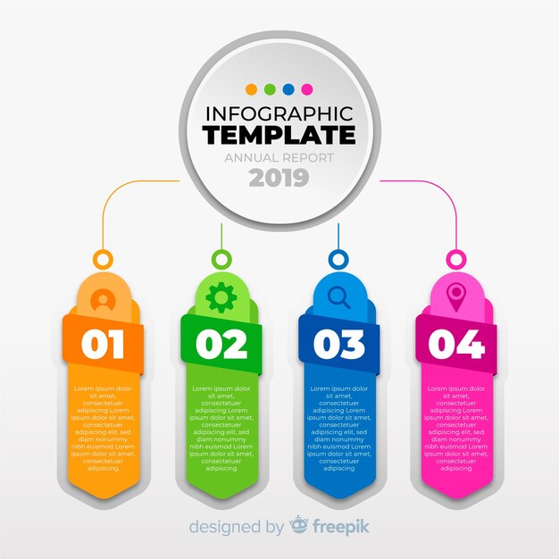 Plantilla de infografía