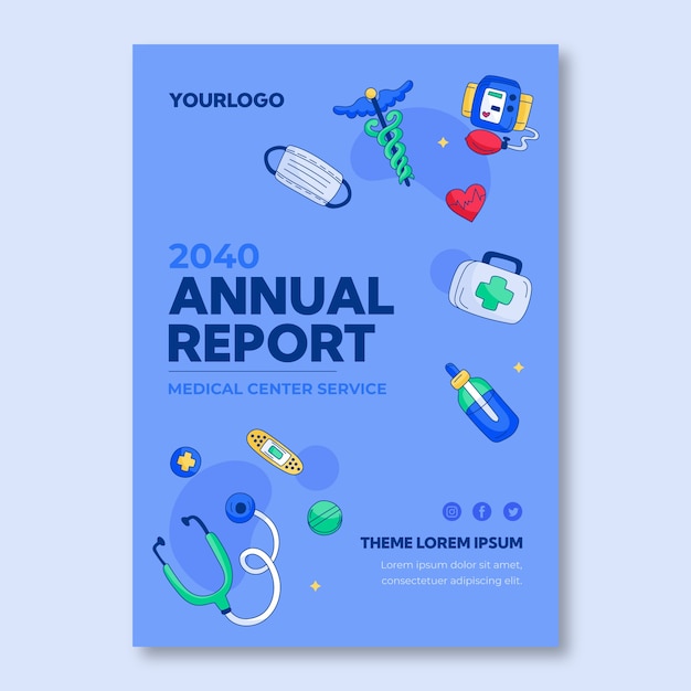 Plantilla de informe anual del sistema sanitario