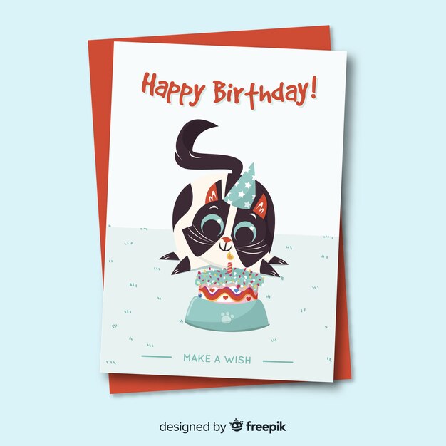 Plantilla de invitación de cumpleaños para niños