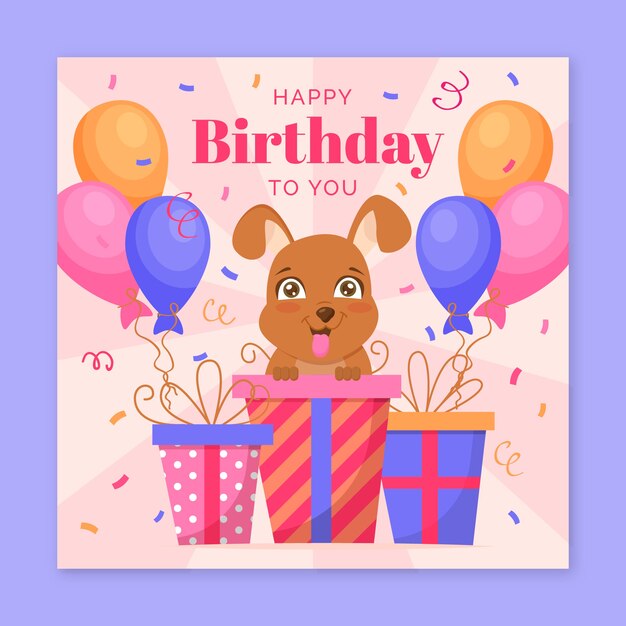 Plantilla de invitación de cumpleaños para niños