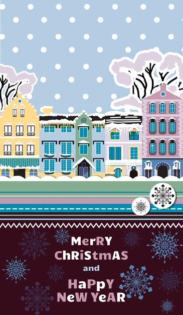 Plantilla de invitación de navidad