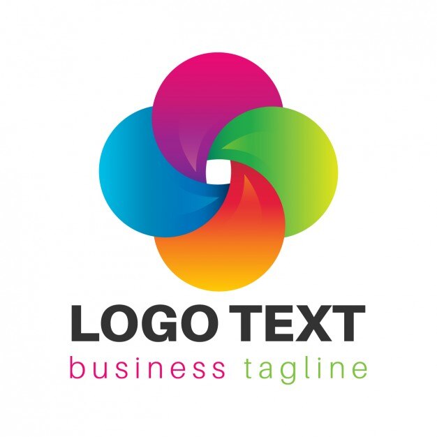 Plantilla de logo abstracto