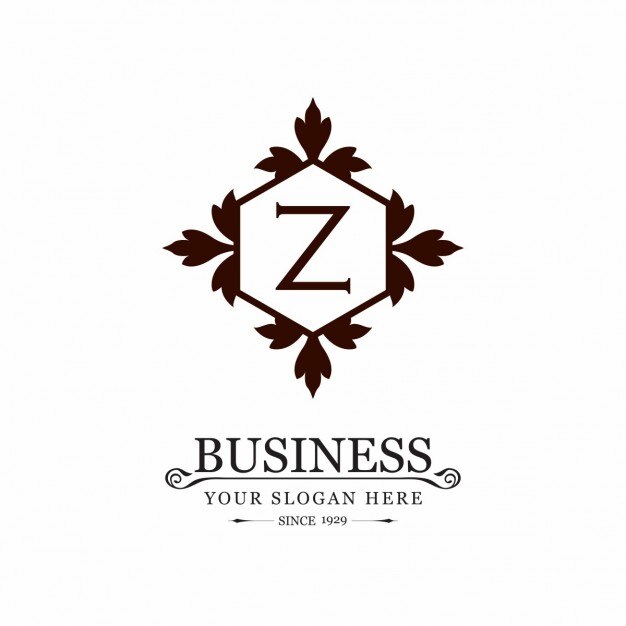 Plantilla de logo floral