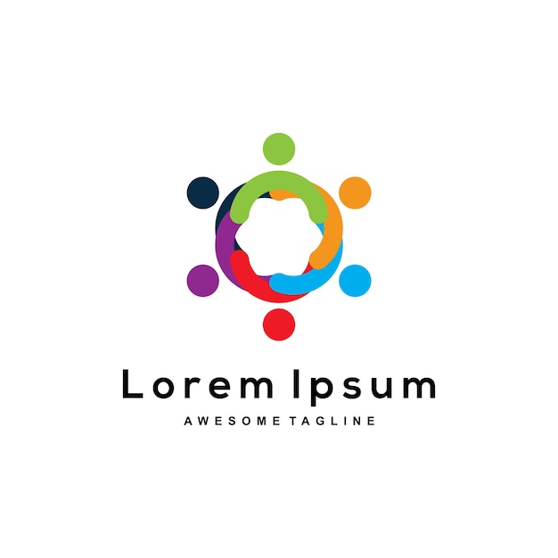 Plantilla de logo de grupo