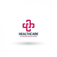 Vector gratuito plantilla de logo de hospital