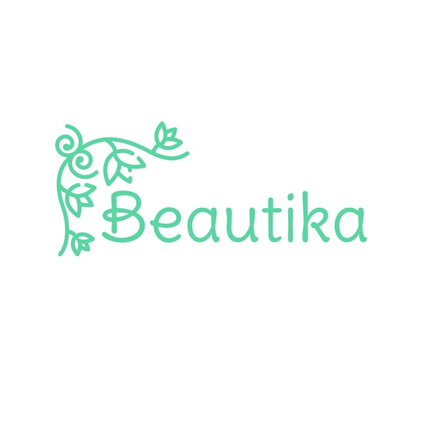 Vector gratuito plantilla de logotipo de belleza