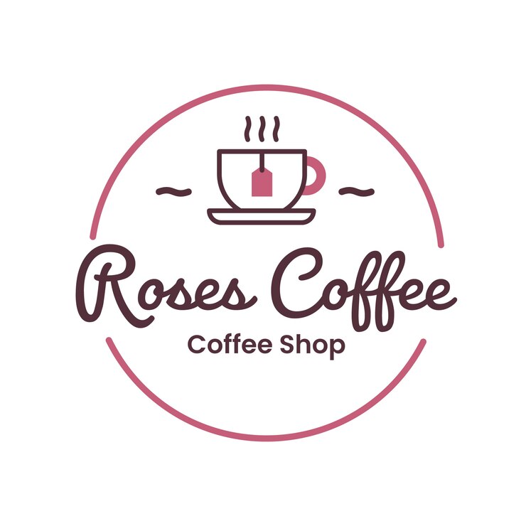 Vector gratuito plantilla logotipo cafetería