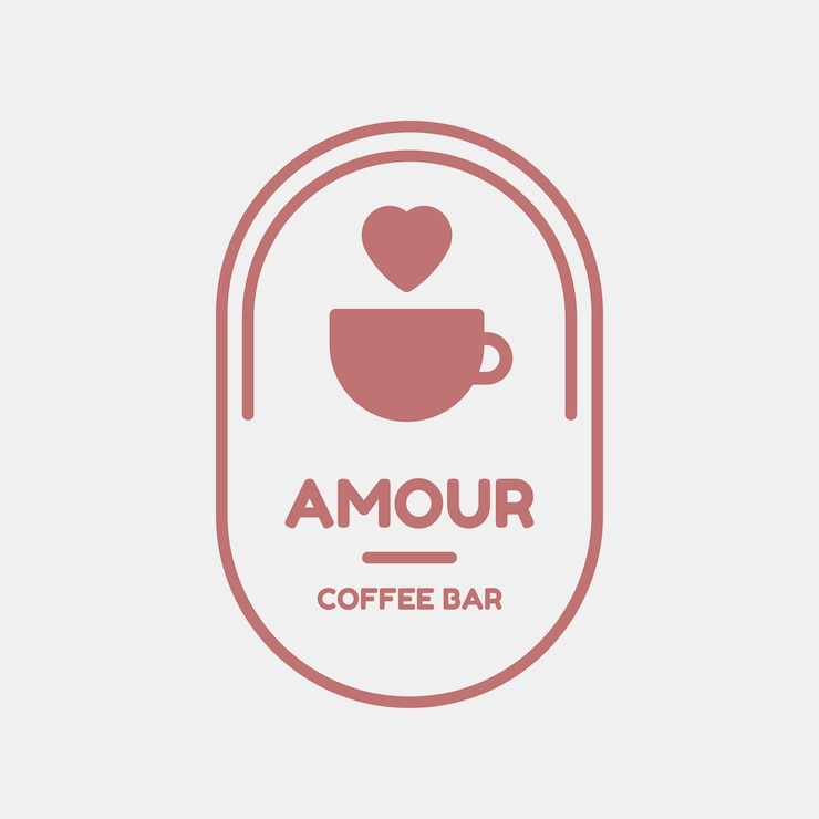 Vector gratuito plantilla logotipo cafetería