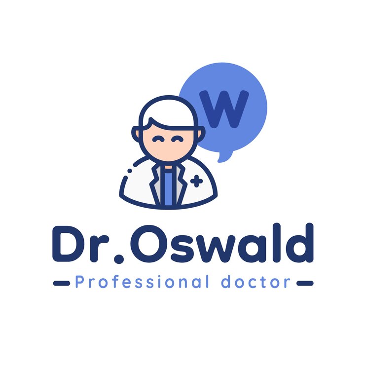 Vector gratuito plantilla de logotipo de consultorio médico