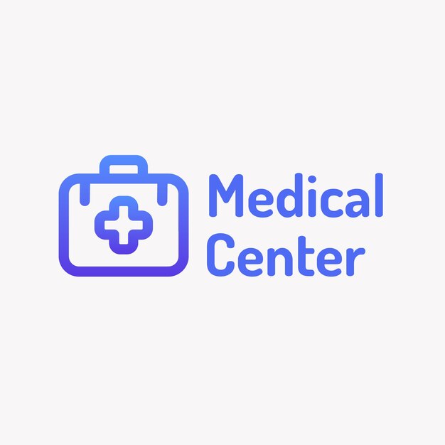 Plantilla de logotipo de consultorio médico