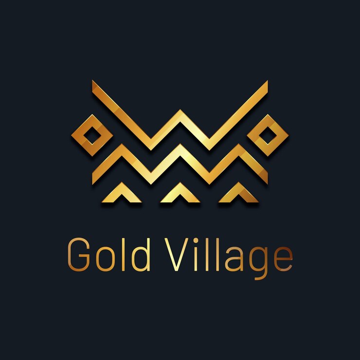 Vector gratuito plantilla de logotipo dorado de lujo