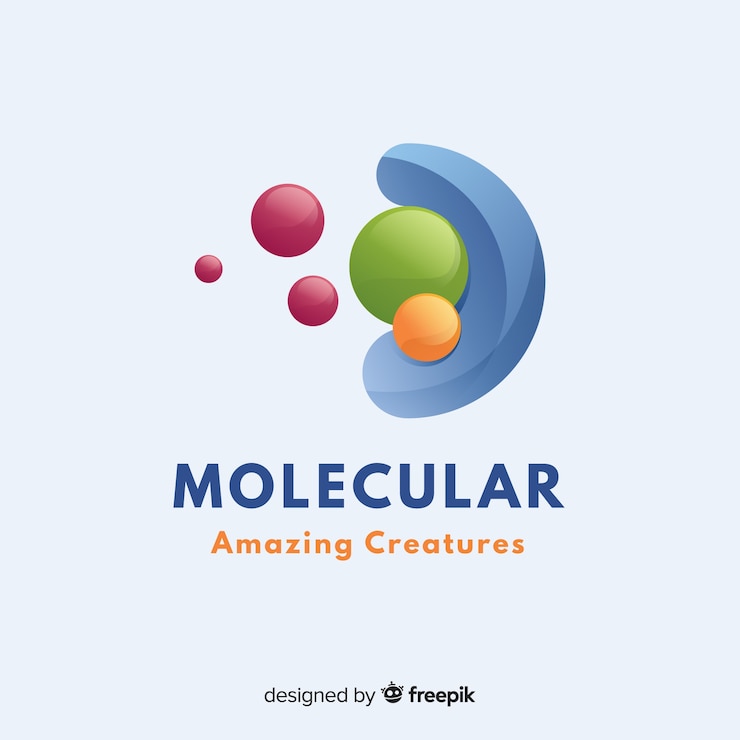Vector gratuito plantilla de logotipo de gradiente con forma abstracta