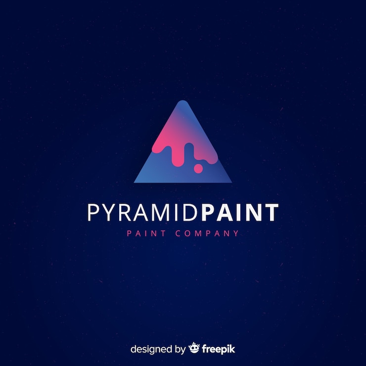 Vector gratuito plantilla de logotipo de gradiente con forma abstracta