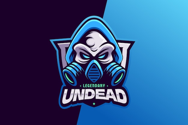 plantilla de logotipo de juego de gradiente