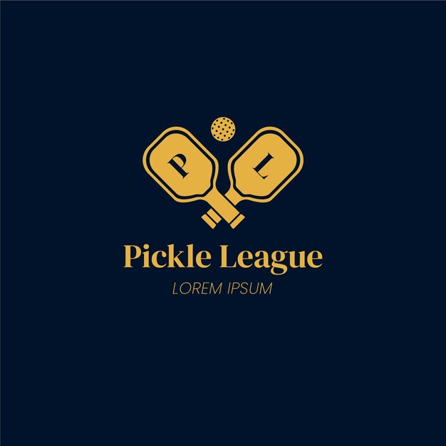 Plantilla de logotipo de pepinillo