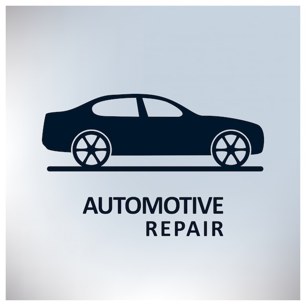 Plantilla de logotipo de reparación de coches