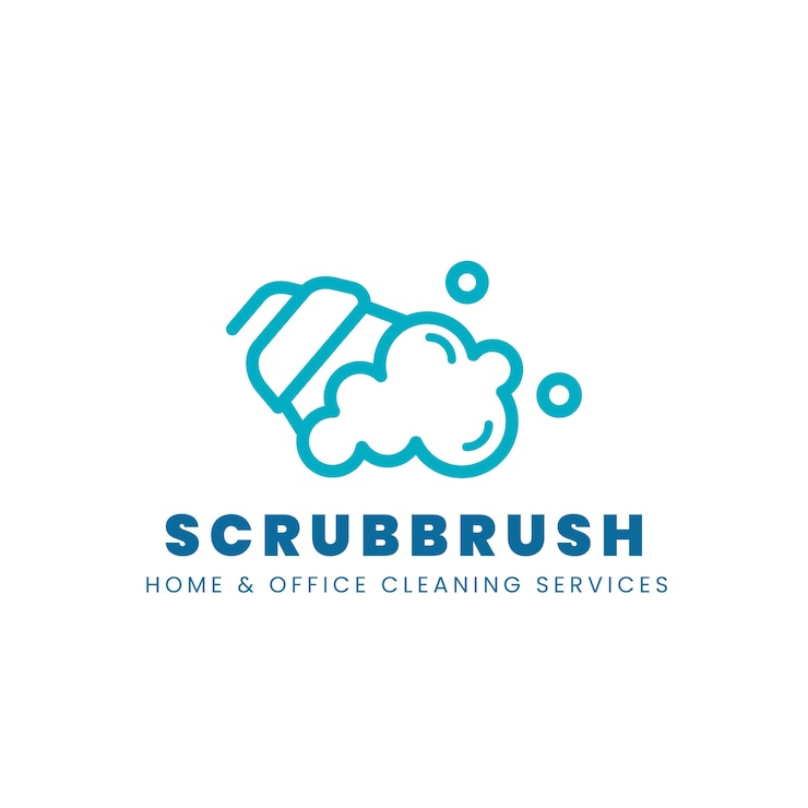 Vector gratuito plantilla de logotipo de servicio de limpieza