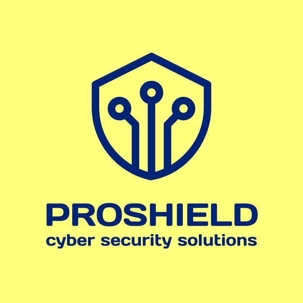 Plantilla de logotipo de tecnología
