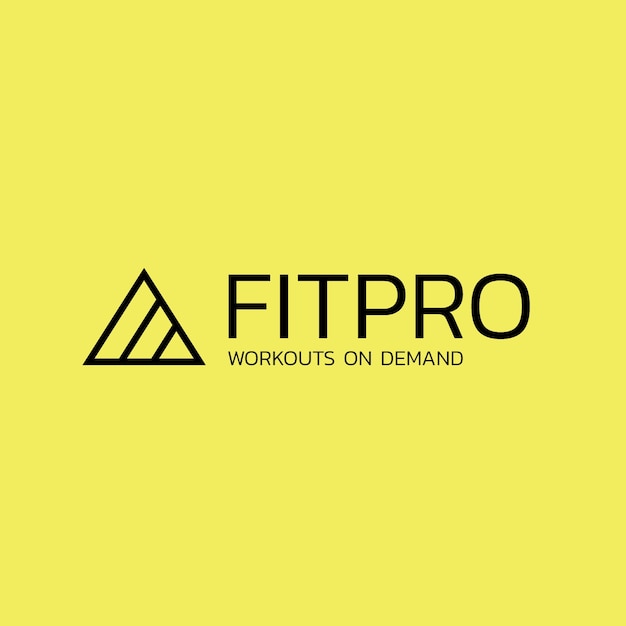 Plantilla de logotipo de tipografía