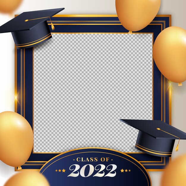 Plantilla de marco de clase realista de 2022