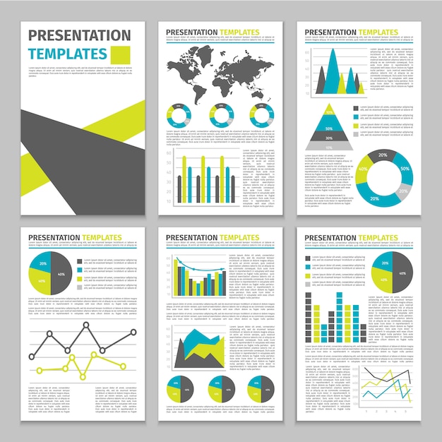 Vector gratuito plantilla de negocios de infografía