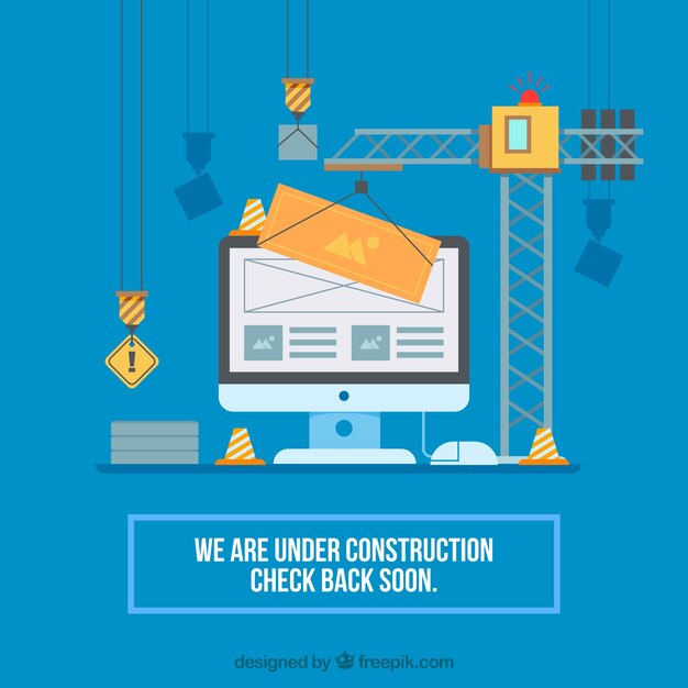 Plantilla plana en construcción