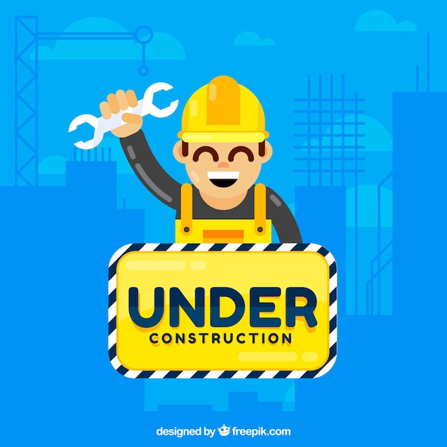 Plantilla plana en construcción