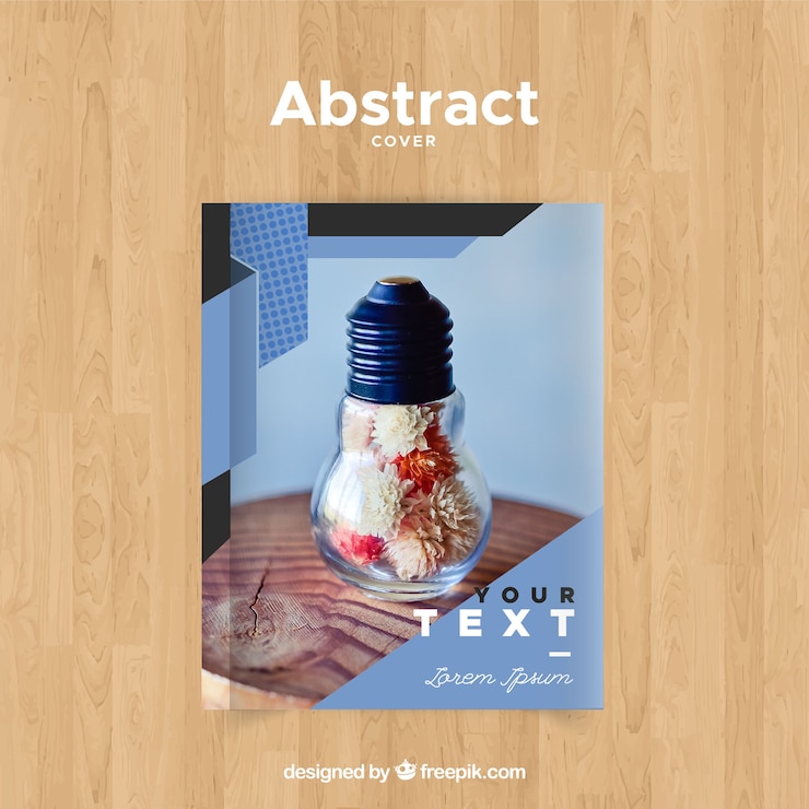 Vector gratuito plantilla de portada empresarial
