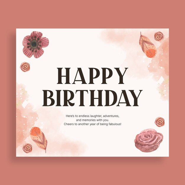 plantilla de post de cumpleaños de facebook