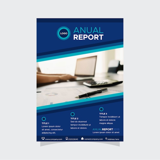 Plantilla de póster profesional de negocios